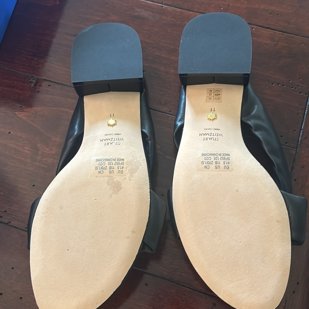 Stuart Weitzman Black Knot Sandals - Picture 3 of 4